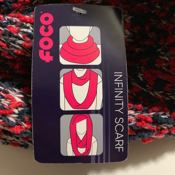 NEW ENGLAND PATRIOTS INFINITY SCARF - Picture 3 of 3